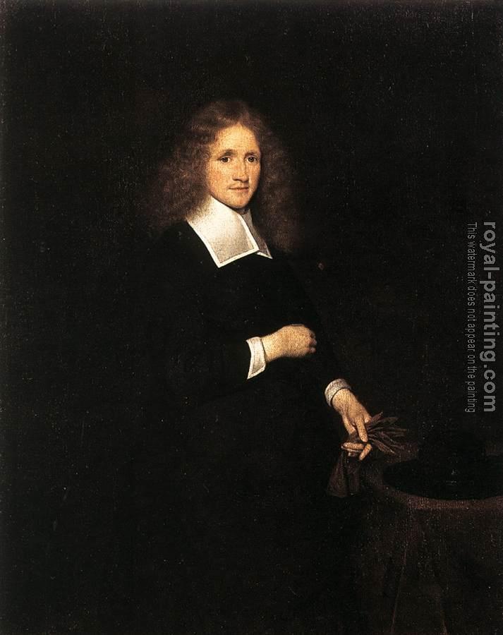 Gerard Ter Borch : Portrait Of A Young Man